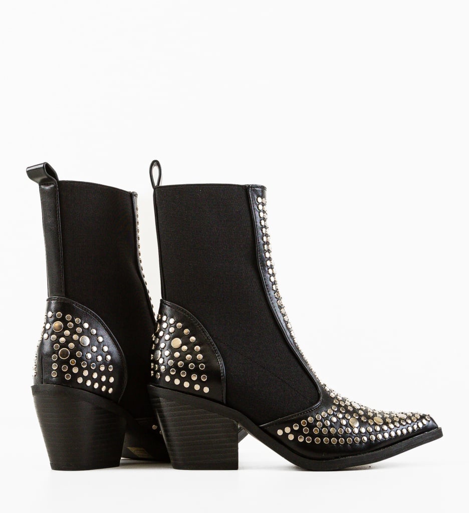 Botine dama Roth Negre - 4 | YEO