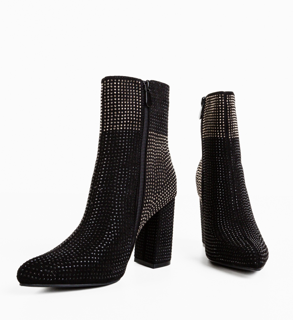 Botine dama Ruff Negre - 4 | YEO