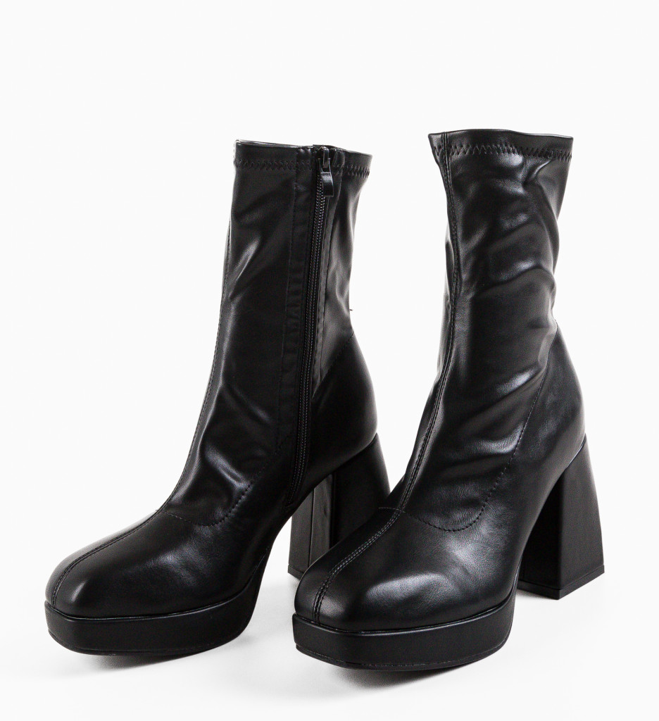 Botine dama Rufus Negre - 5 | YEO