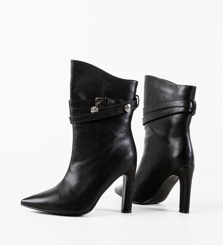 Botine dama Russell Negre - 4 | YEO