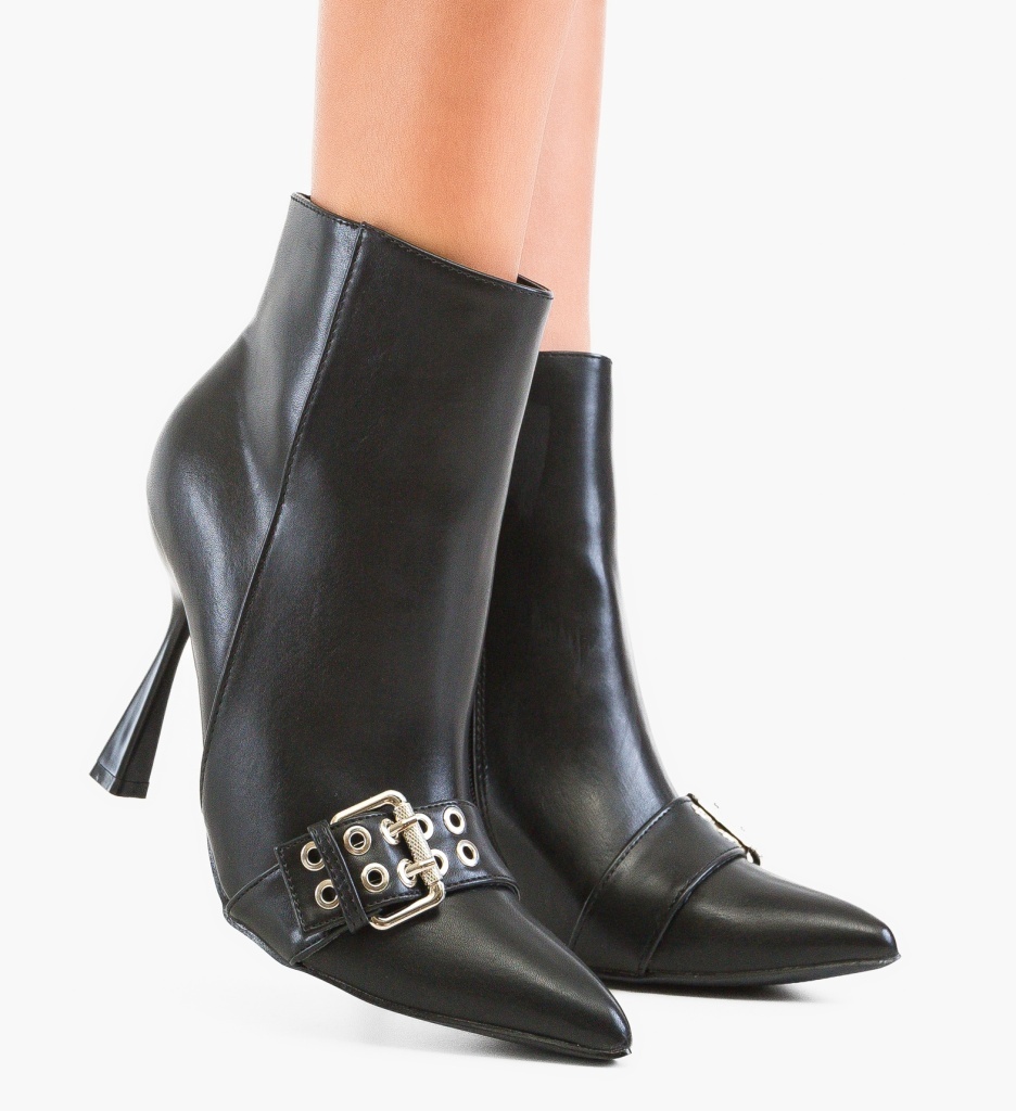 Botine dama Shae Negre