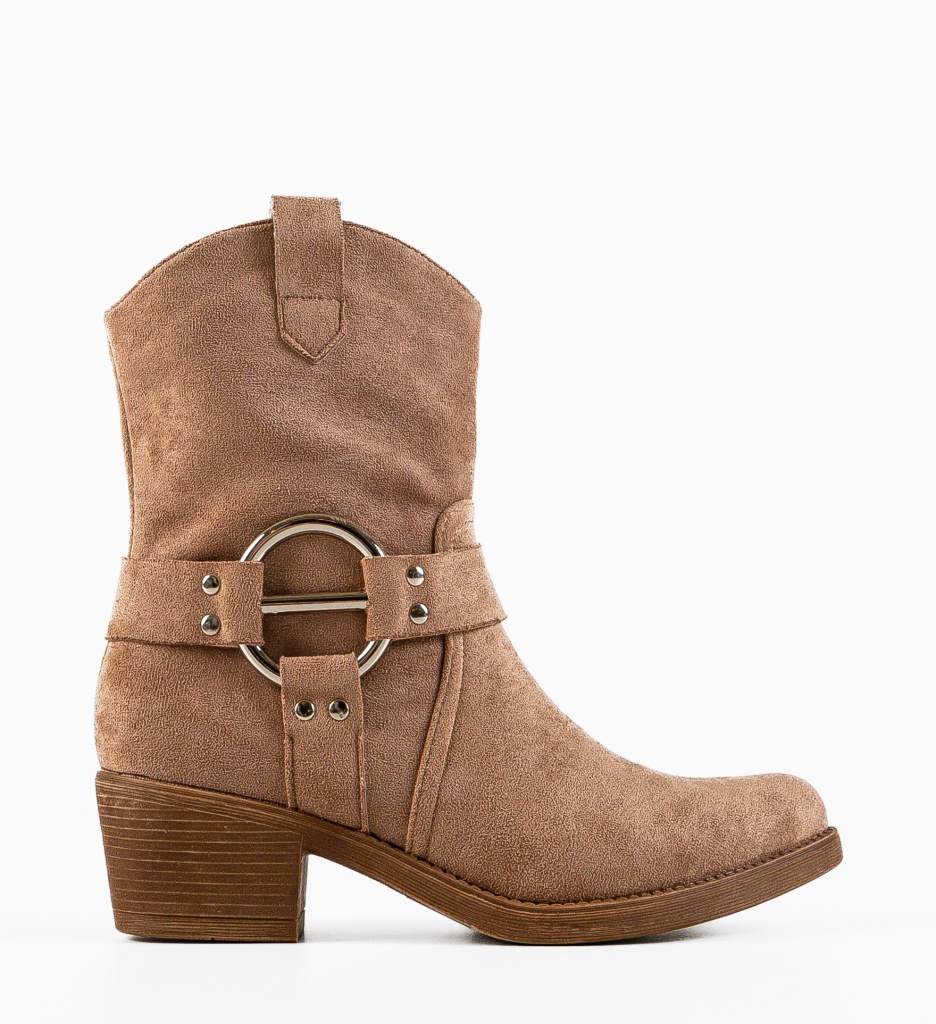 Botine dama Szymo Khaki - 4 | YEO