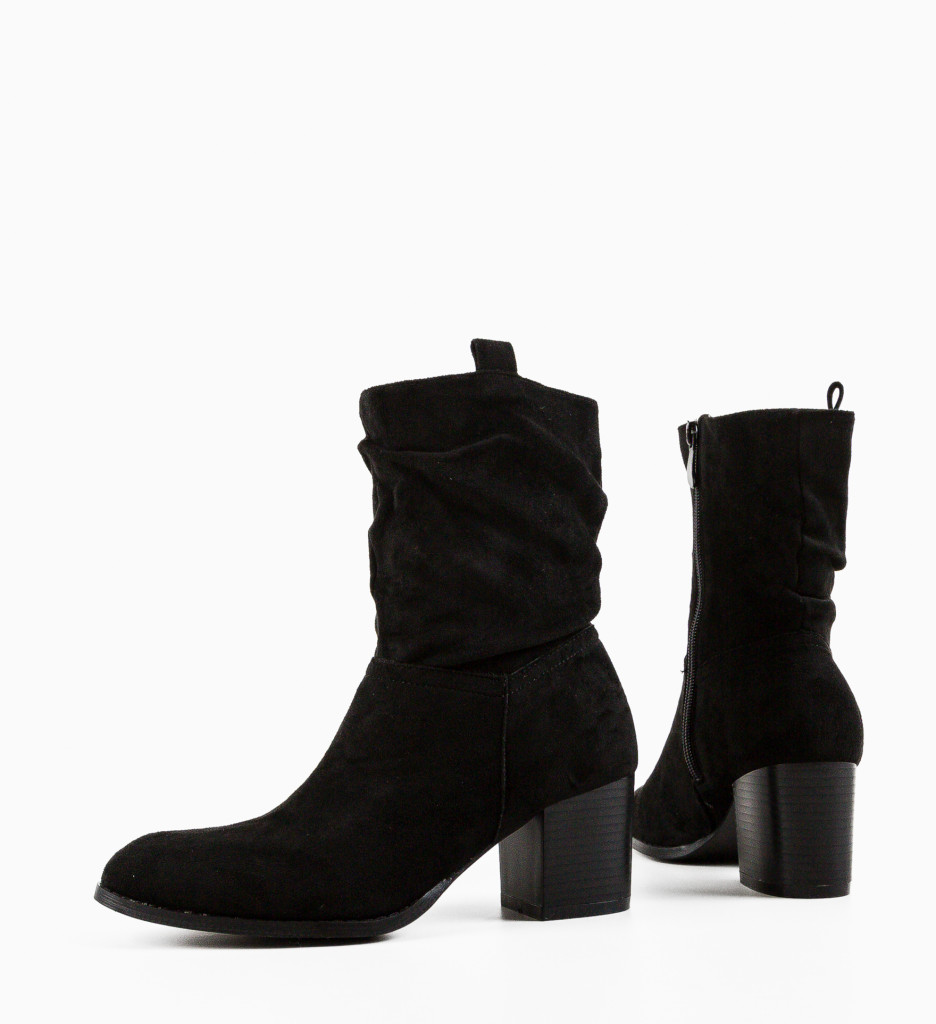 Botine dama Tasni Negre - 4 | YEO