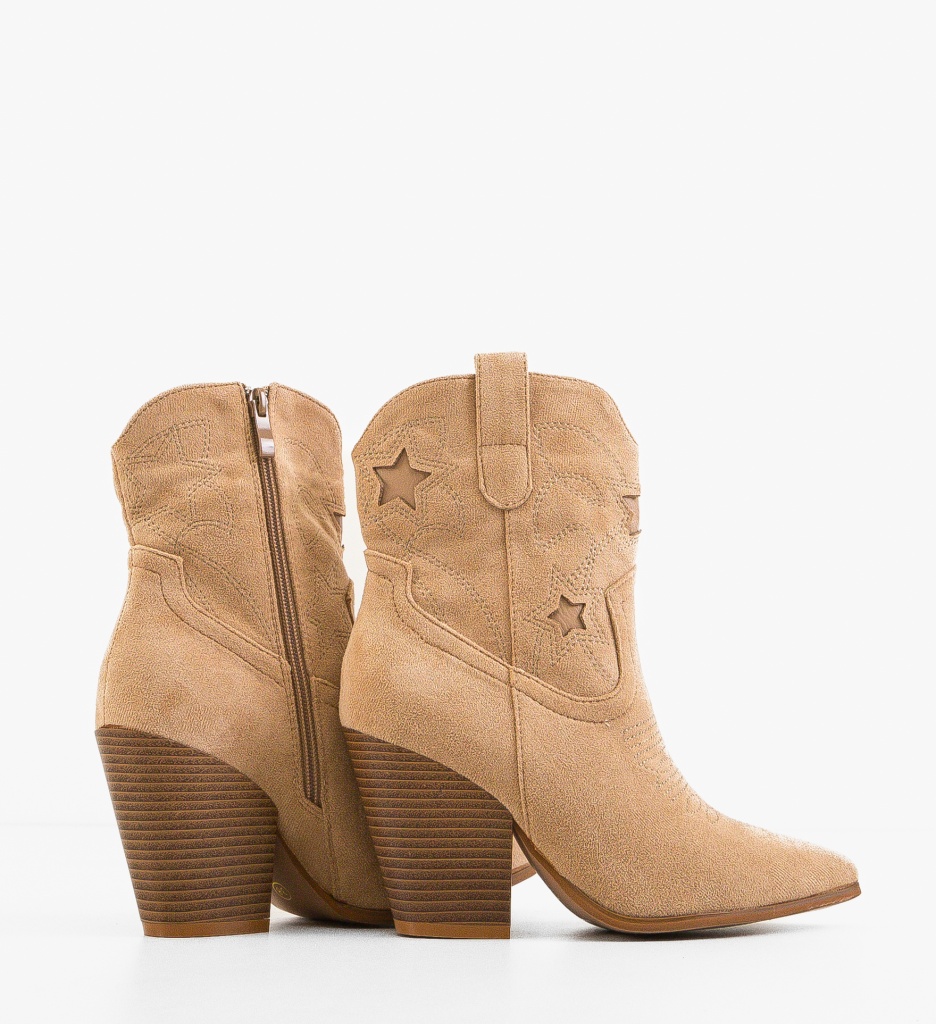 Botine dama Vanna Khaki - 3 | YEO