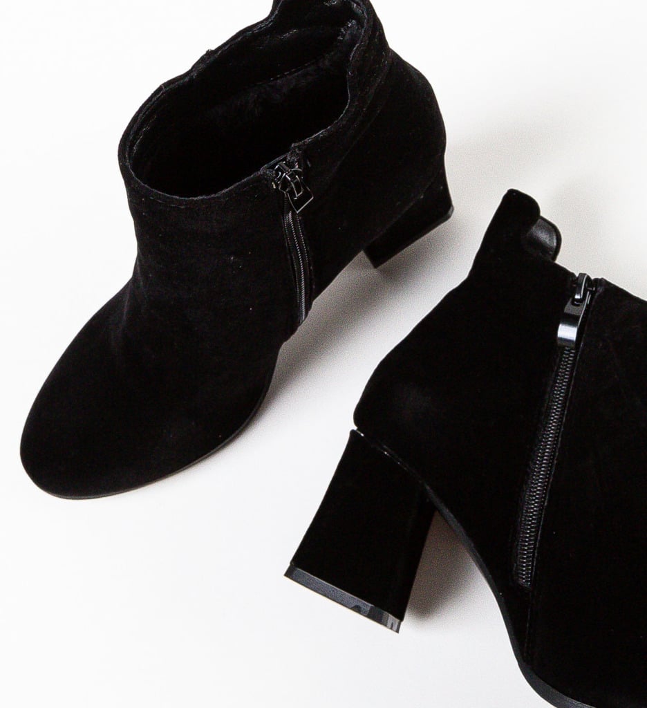 Botine dama Ward Negre - 4 | YEO