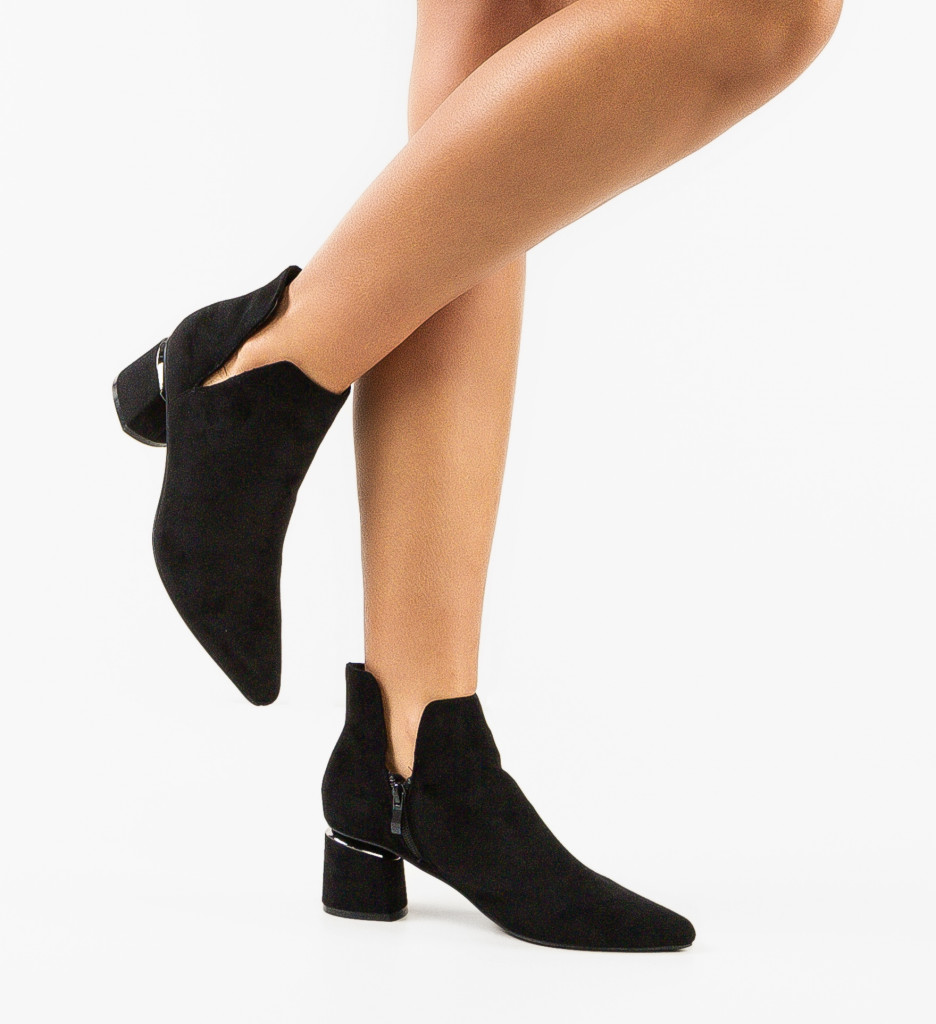 Botine dama Wilm Negre - 1 | YEO