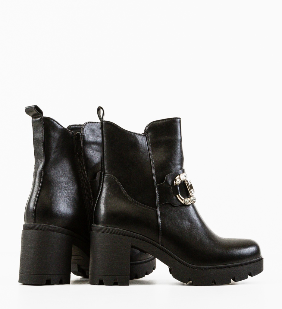 Botine dama Yancy Negre - 4 | YEO