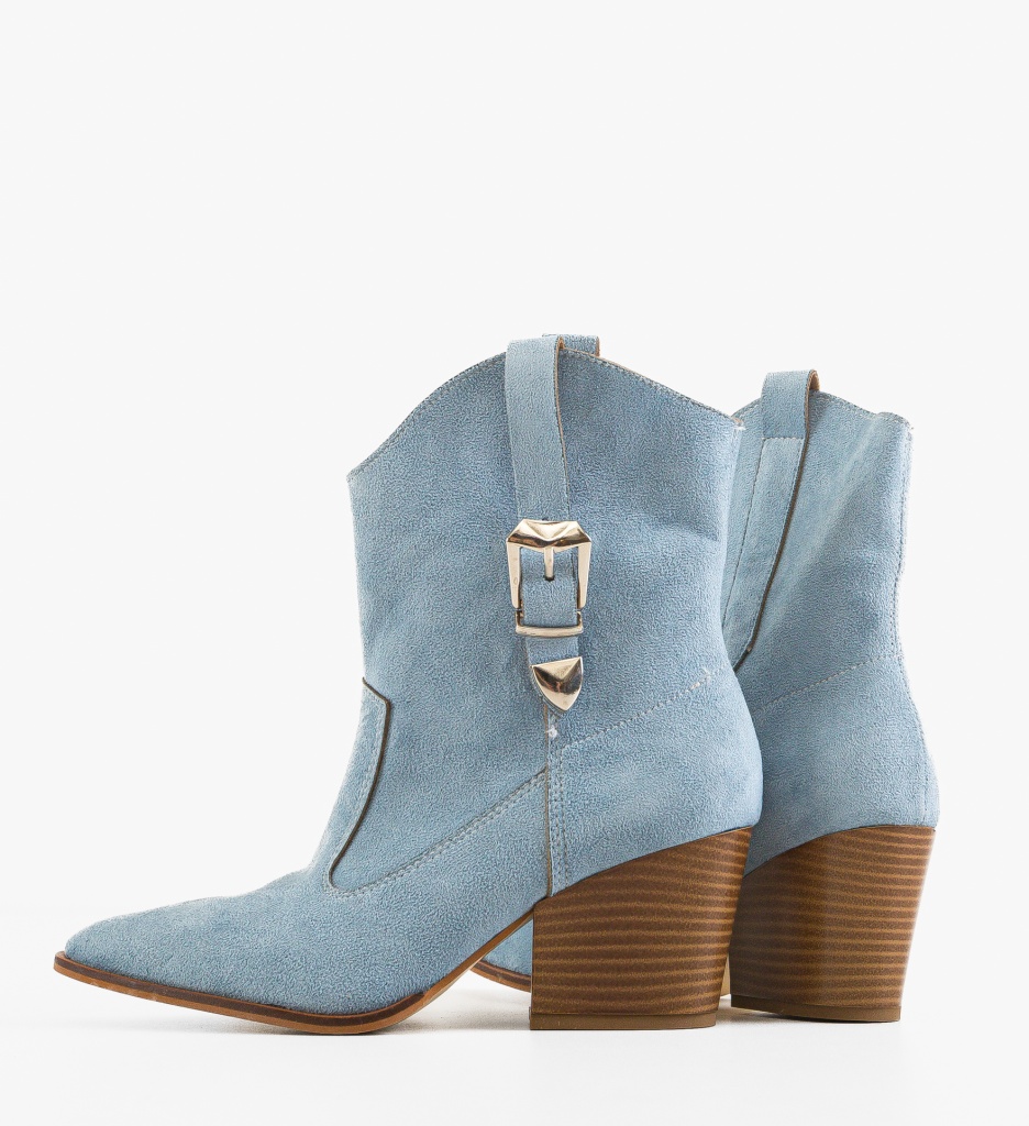 Botine dama Yua Albastre - 5 | YEO