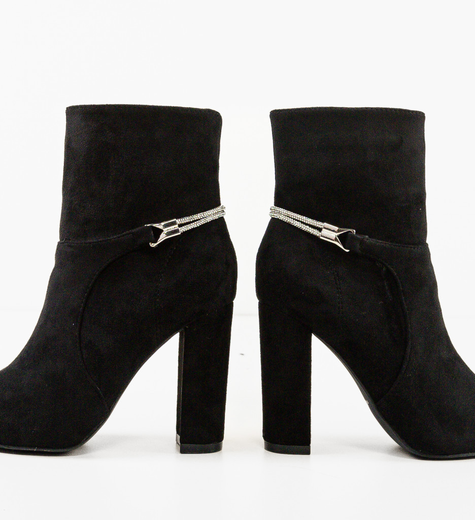 Botine dama Zaire Negre - 5 | YEO