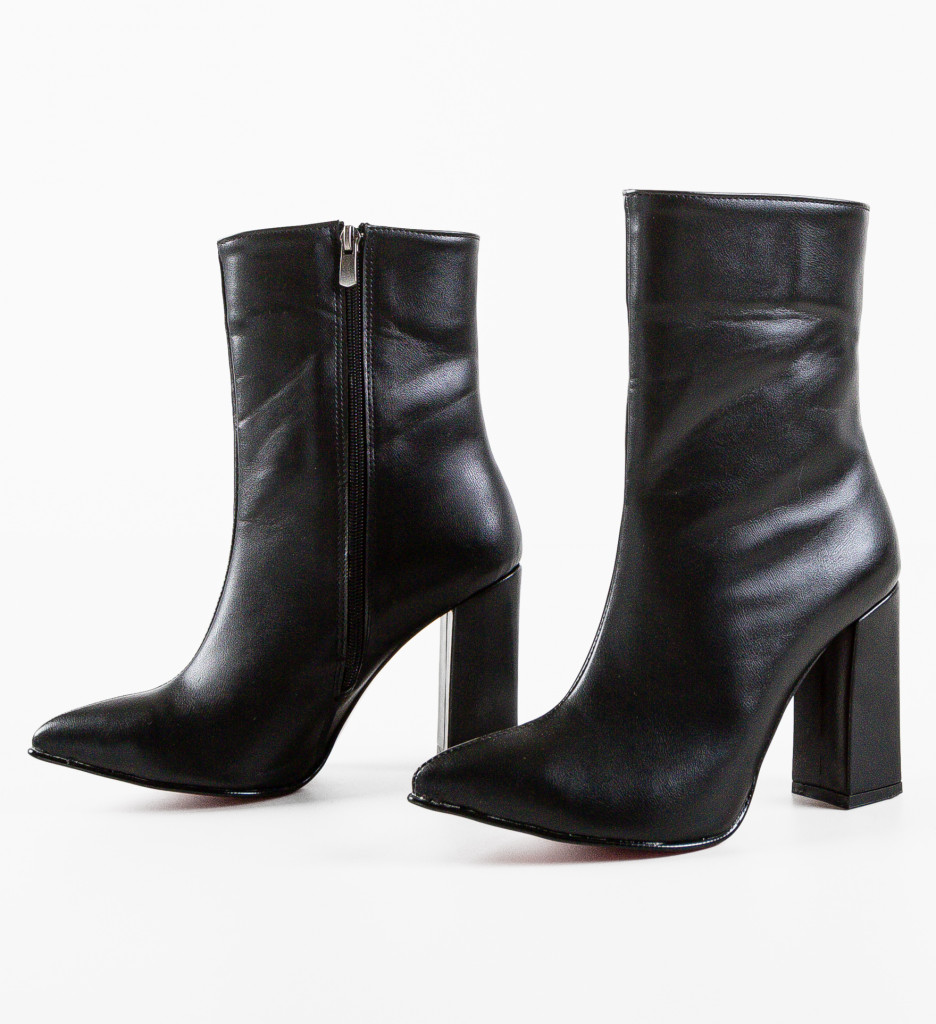 Botine dama Zubair Negre - 5 | YEO