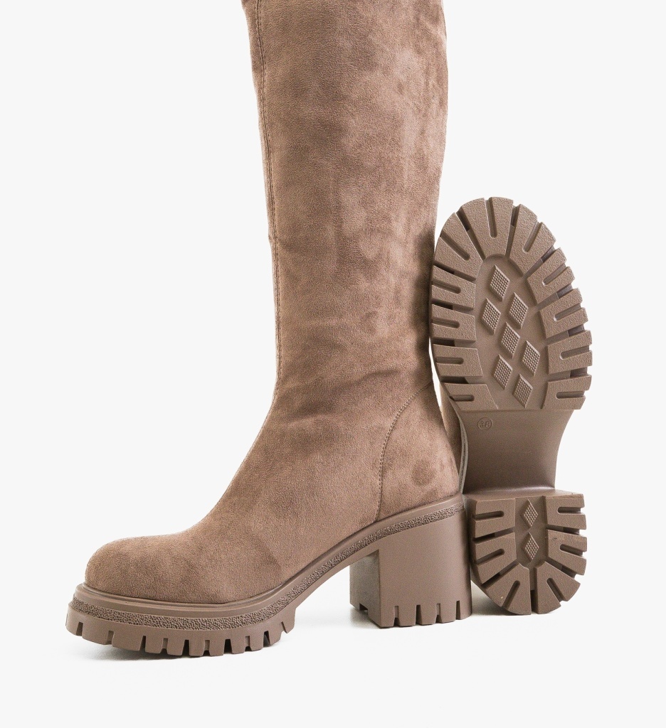 Cizme dama Aava Khaki - 4 | YEO