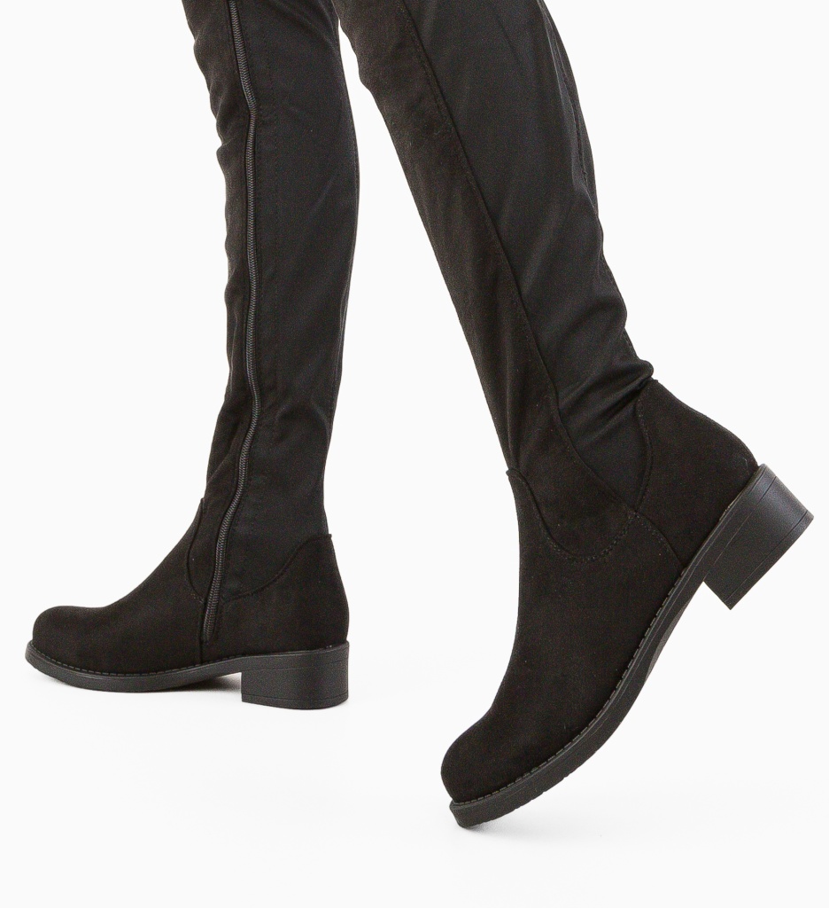Cizme dama Camilia Negre - 5 | YEO