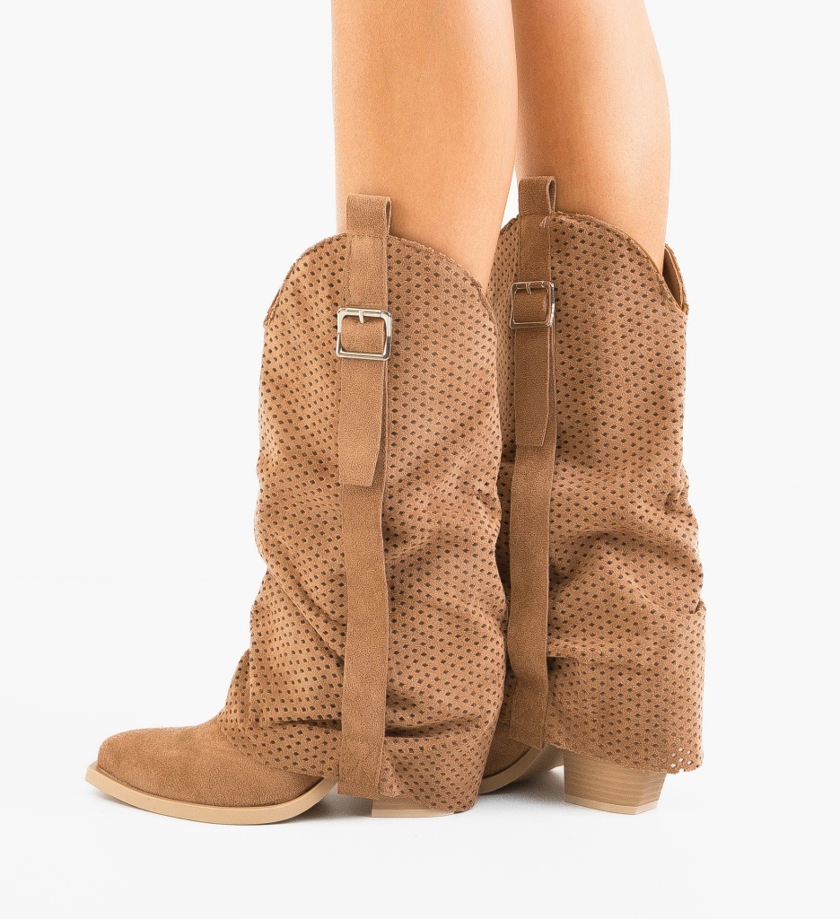 Cizme dama Everett Camel - 1 | YEO