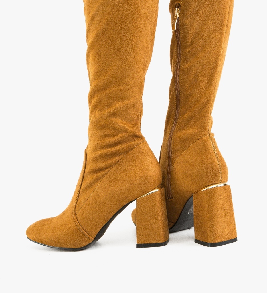 Cizme dama Jaddey Camel - 1 | YEO
