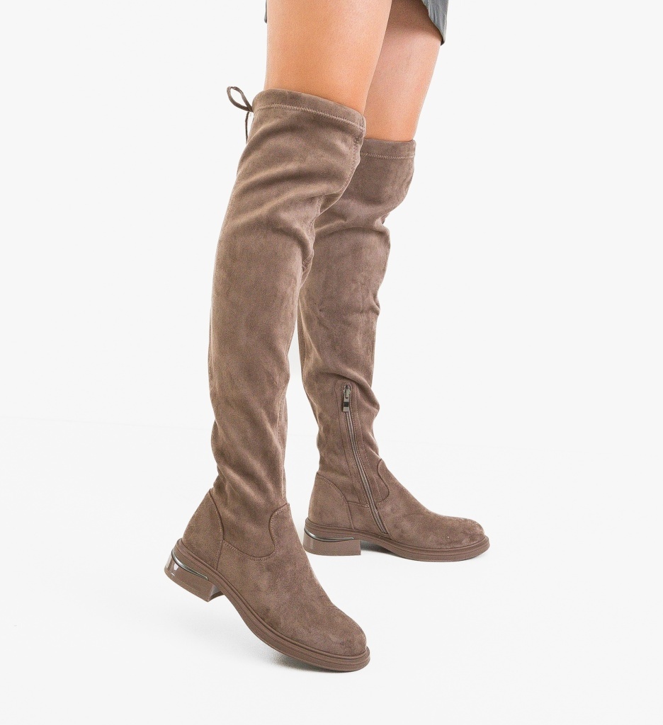 Cizme dama Narko Khaki - 2 | YEO
