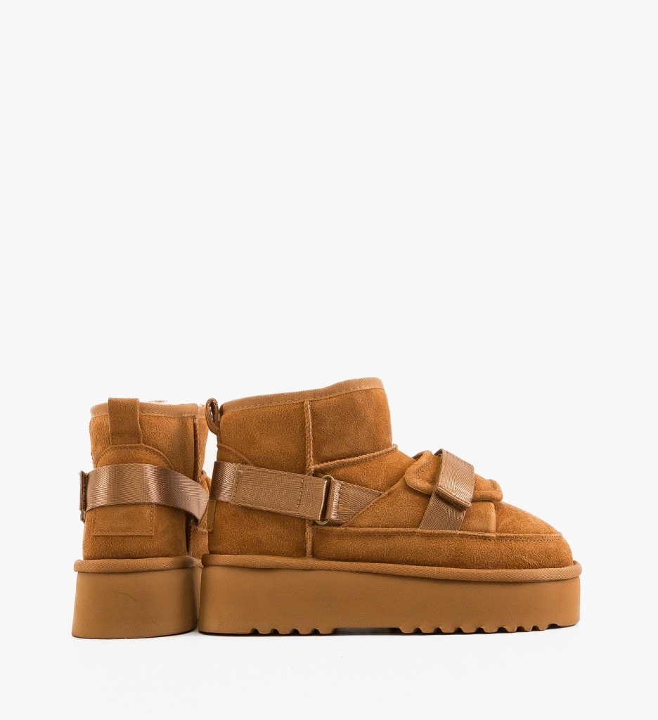 Cizme tip Ug Kaiana Camel - 3 | YEO
