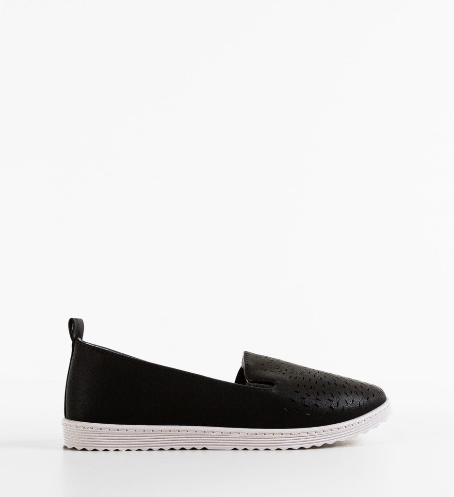 Espadrile Casual Botra Negre - 3 | YEO