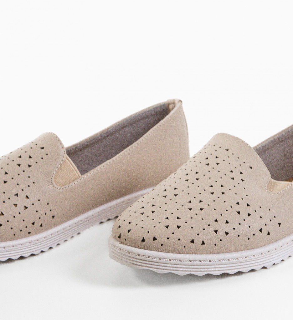 Espadrile Casual Frark Bej - 4 | YEO