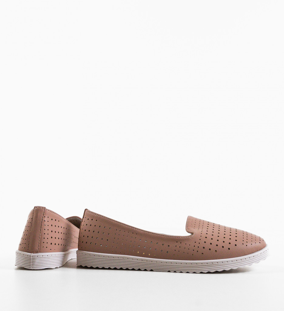 Poze Espadrile Casual Jekare Roz DePurtat