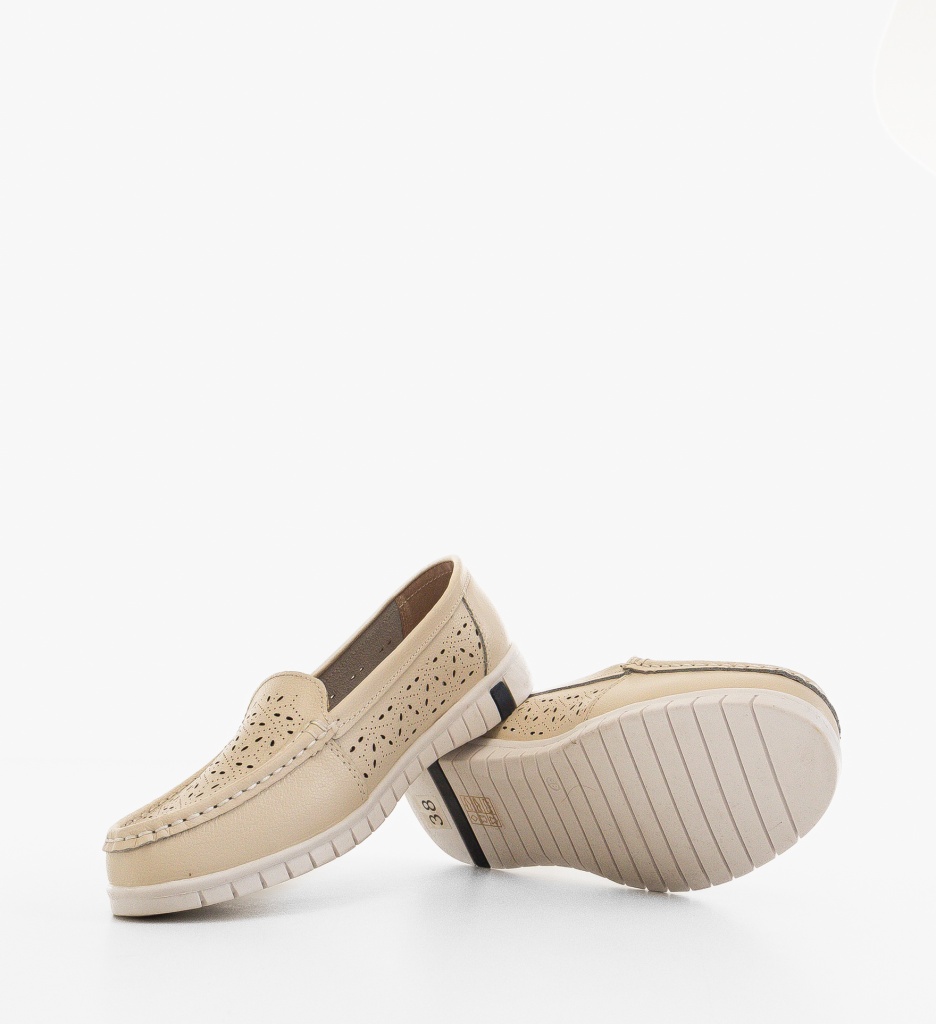 Espadrile dama Skrell Bej - 4 | YEO