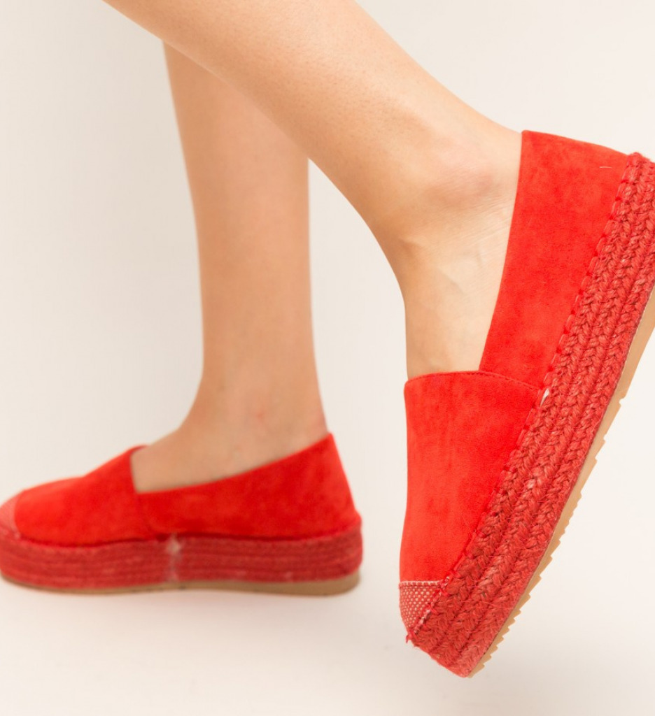 Espadrile Harab Rosii - 1 | YEO