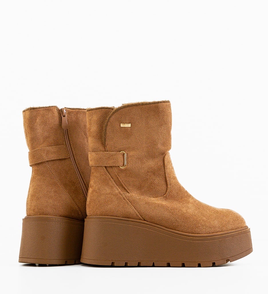 Ghete dama Adelyny Camel - 4 | YEO