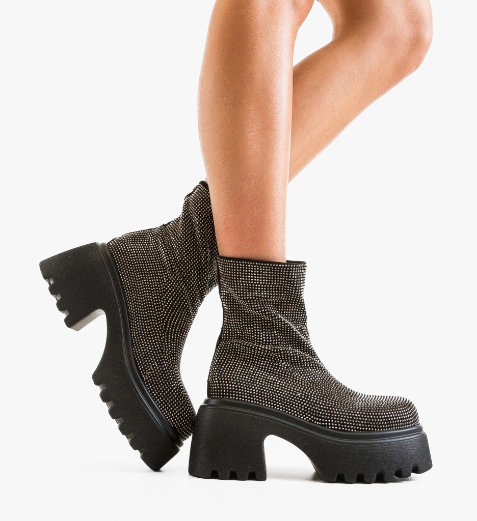 Ghete dama Pyrelle Negre - 1 | YEO
