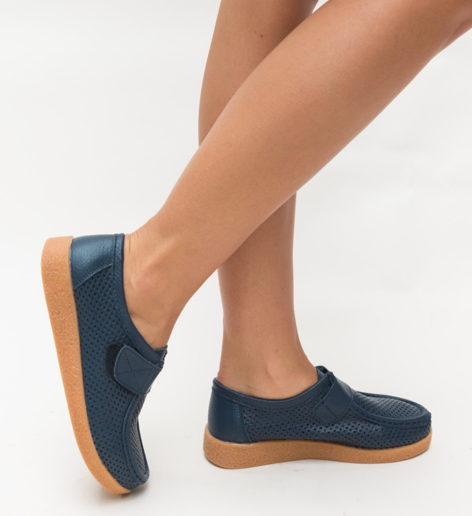 Mocasini Dambo Bleumarin - 2 | YEO