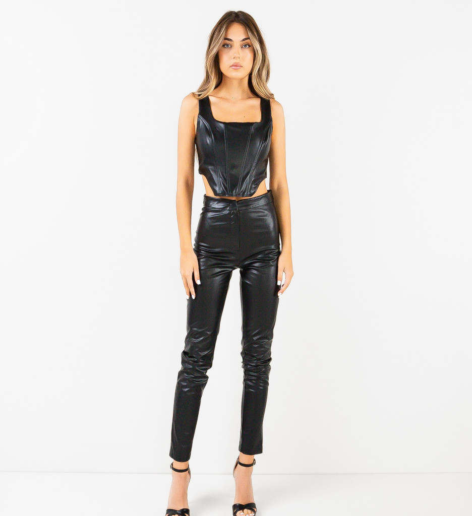Pantaloni dama Dery Negri - 1 | YEO