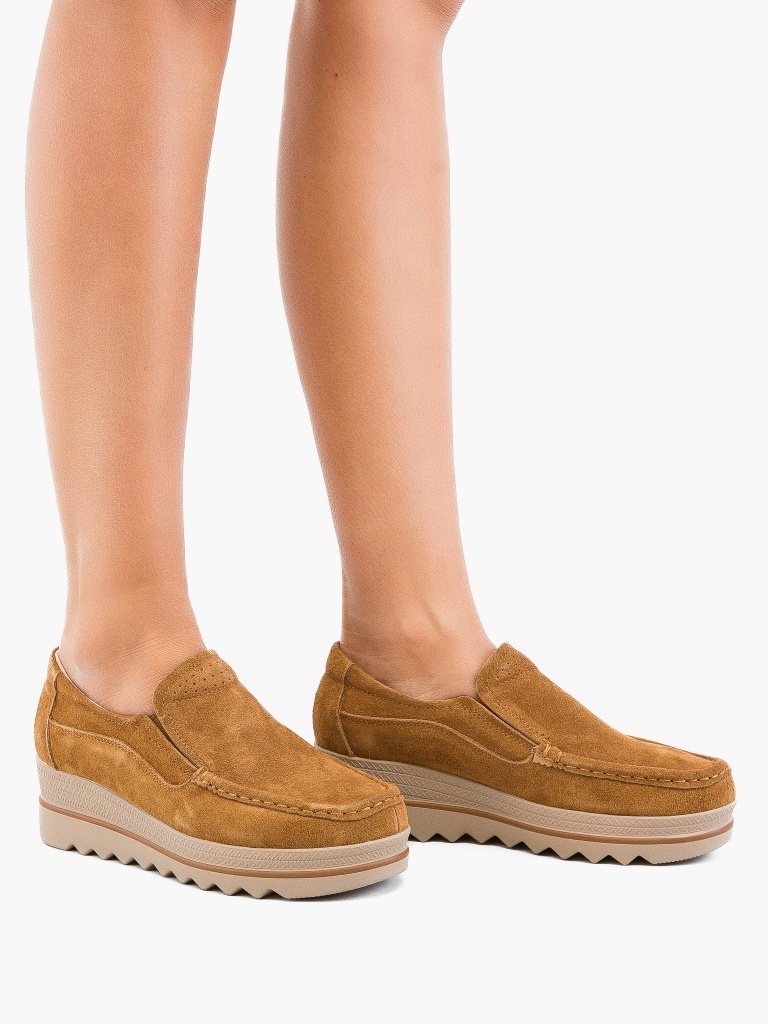 Pantofi Casual Bond Camel