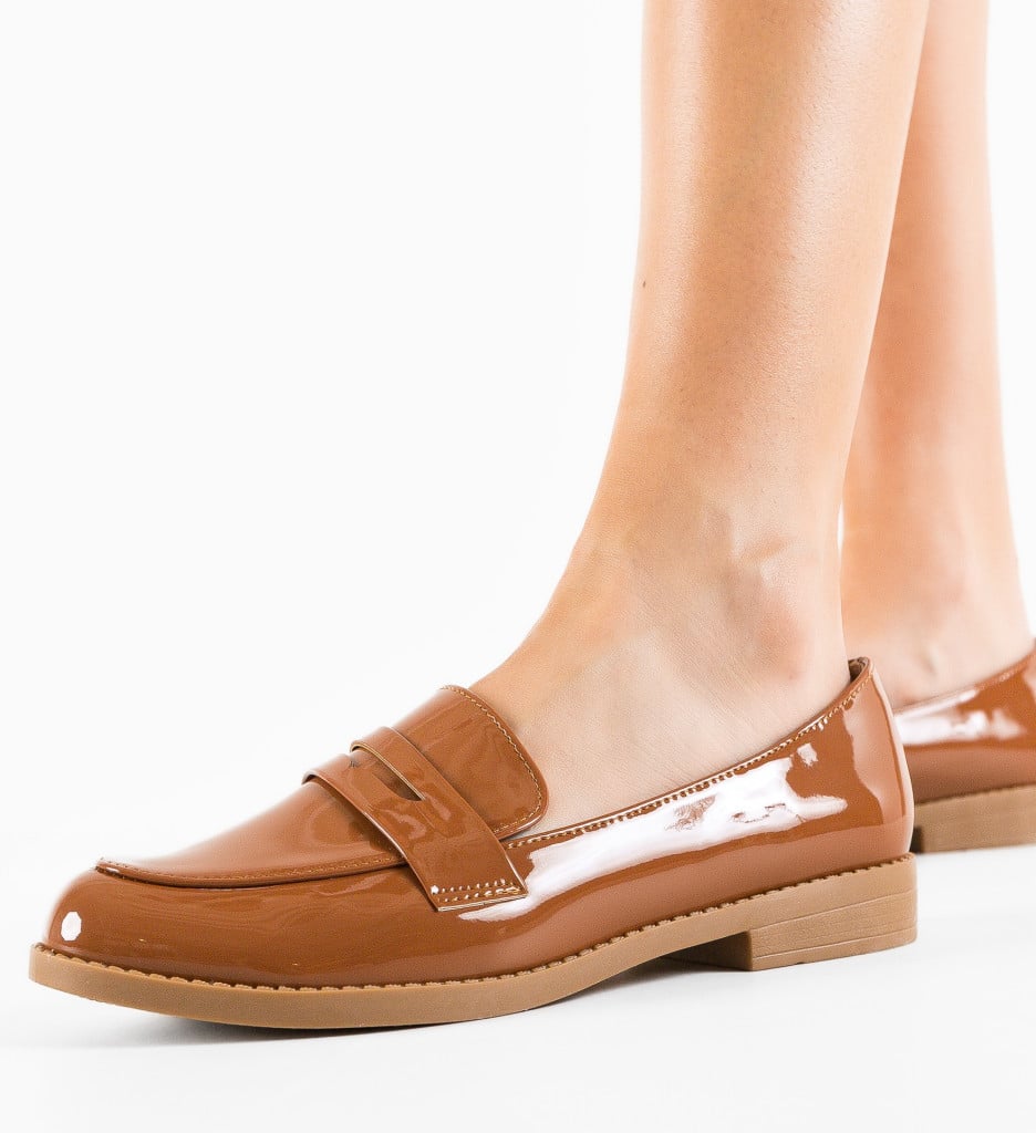 Pantofi Casual Chikere Camel - 2 | YEO