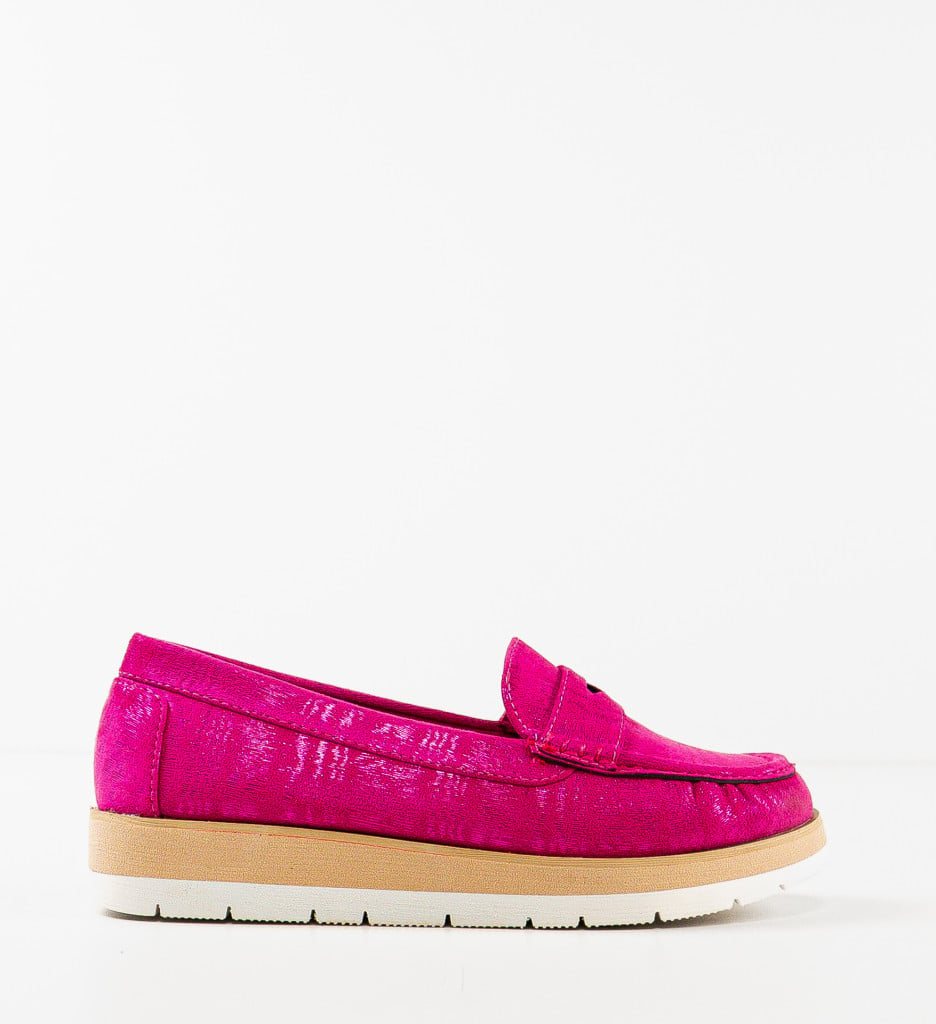 Pantofi Casual dama Eliana Fuchsia - 3 | YEO