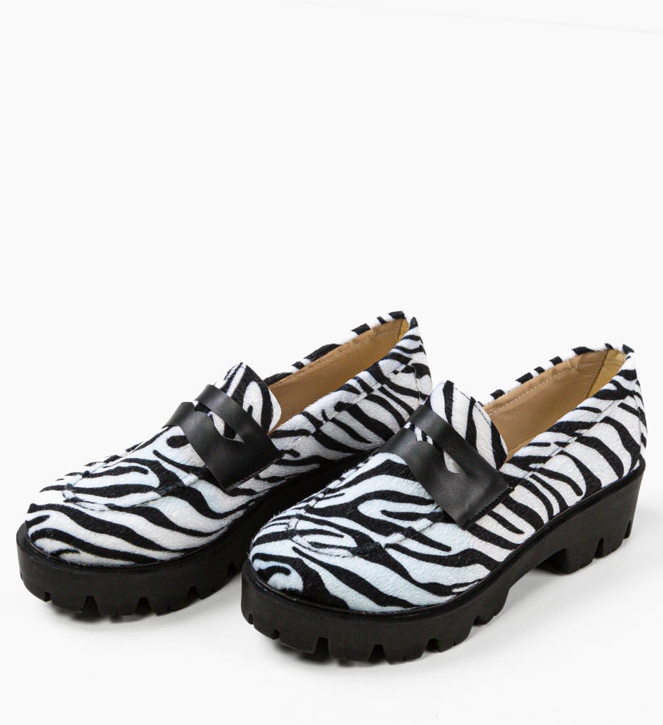 Pantofi Casual dama Kardy Zebra - 5 | YEO