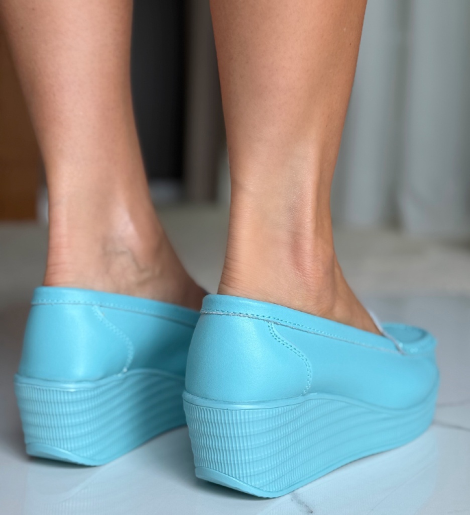 Pantofi Casual Ely Albastri 2 - 3 | YEO
