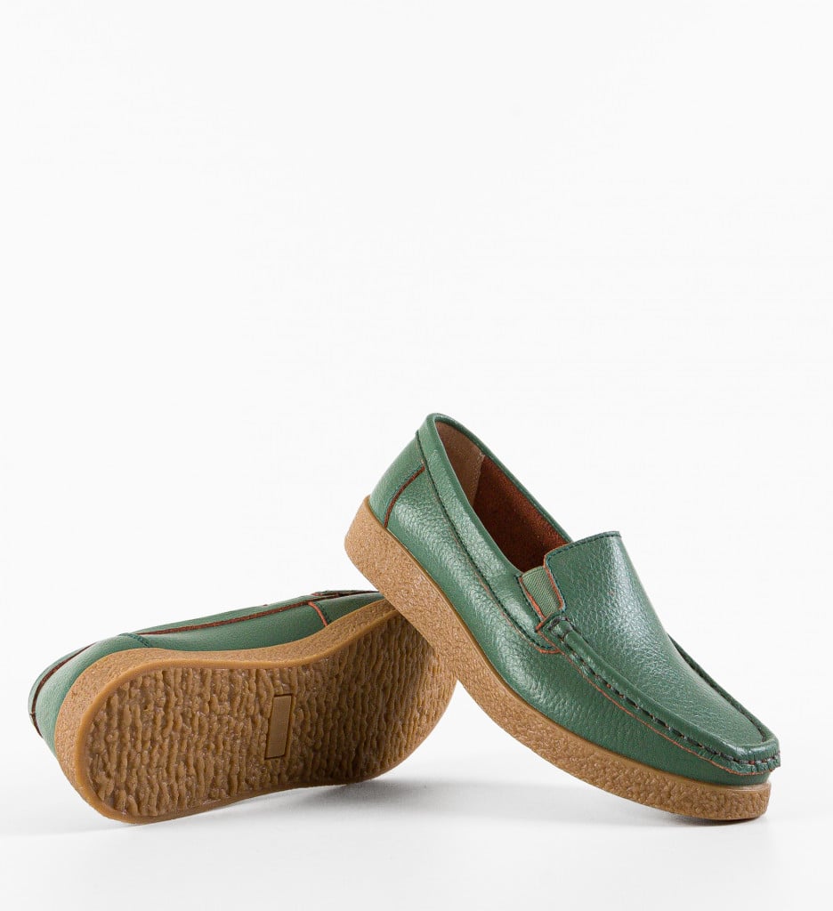 Pantofi Casual Givy Verzi - 4 | YEO