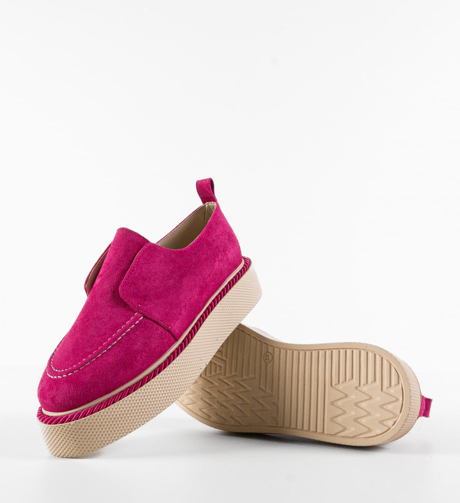 Pantofi Casual Hayter Fuchsia - 3 | YEO