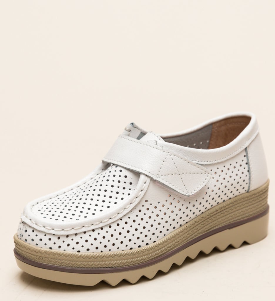 Pantofi Casual Histria Albi - 3 | YEO