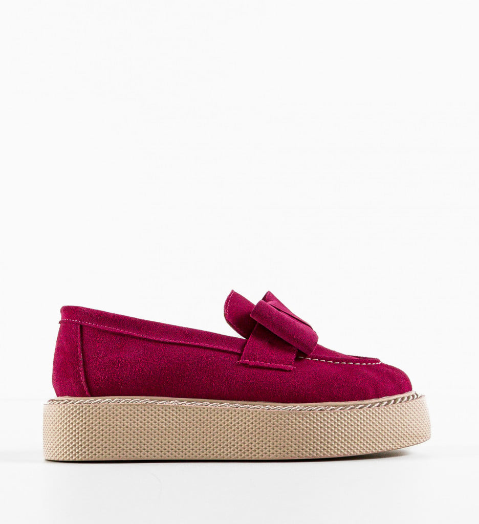 Pantofi Casual Kivu Fuchsia - 4 | YEO