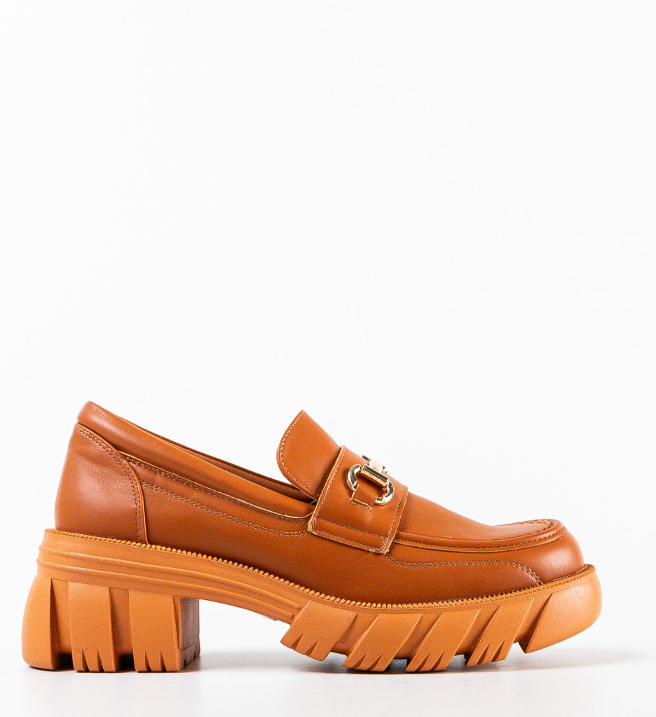 Pantofi casual Kylie Camel - 3 | YEO