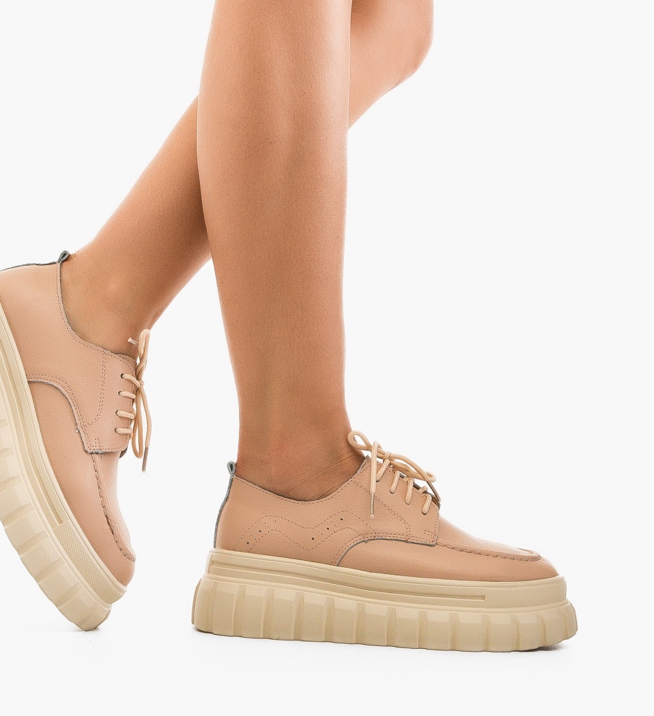 Pantofi Casual Loprem Roz - 2 | YEO