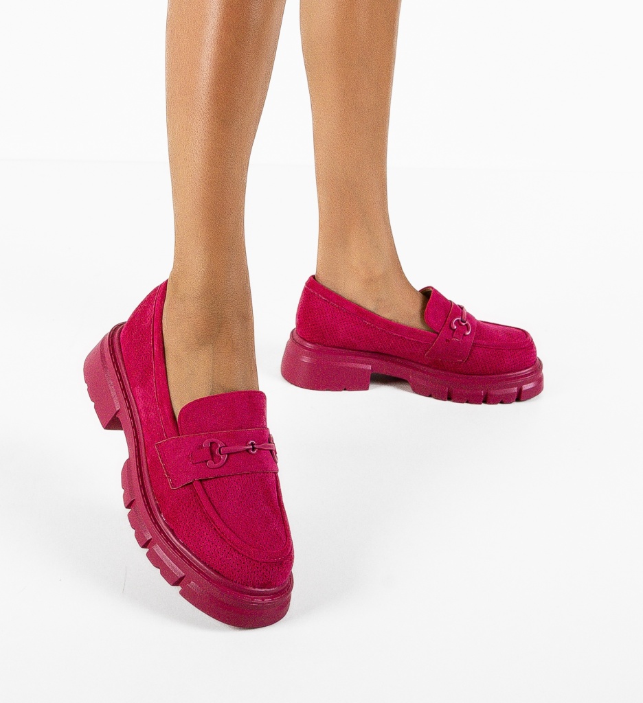 Pantofi Casual Luzia Fuchsia - 1 | YEO