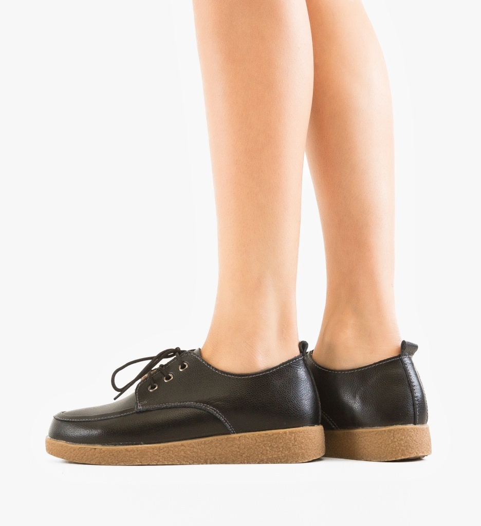 Pantofi Casual Maye Negri - 2 | YEO