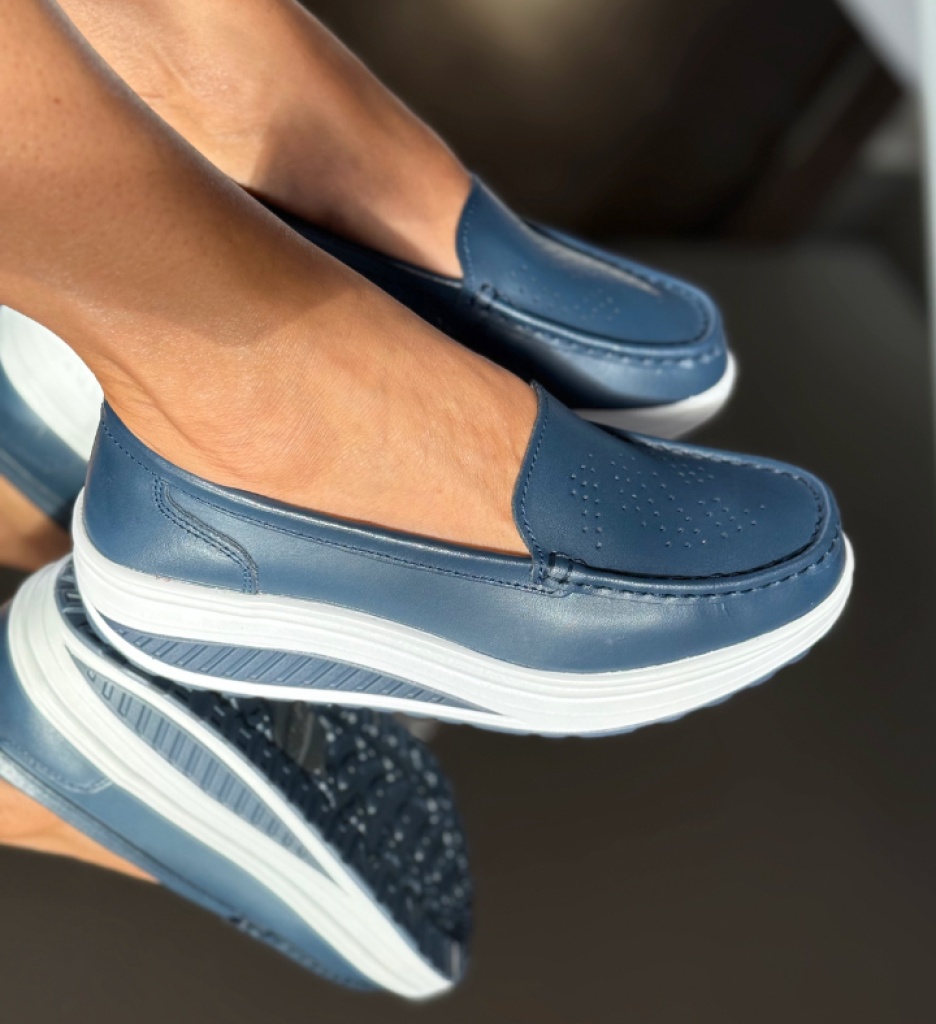 Pantofi Casual Musta Bleumarin