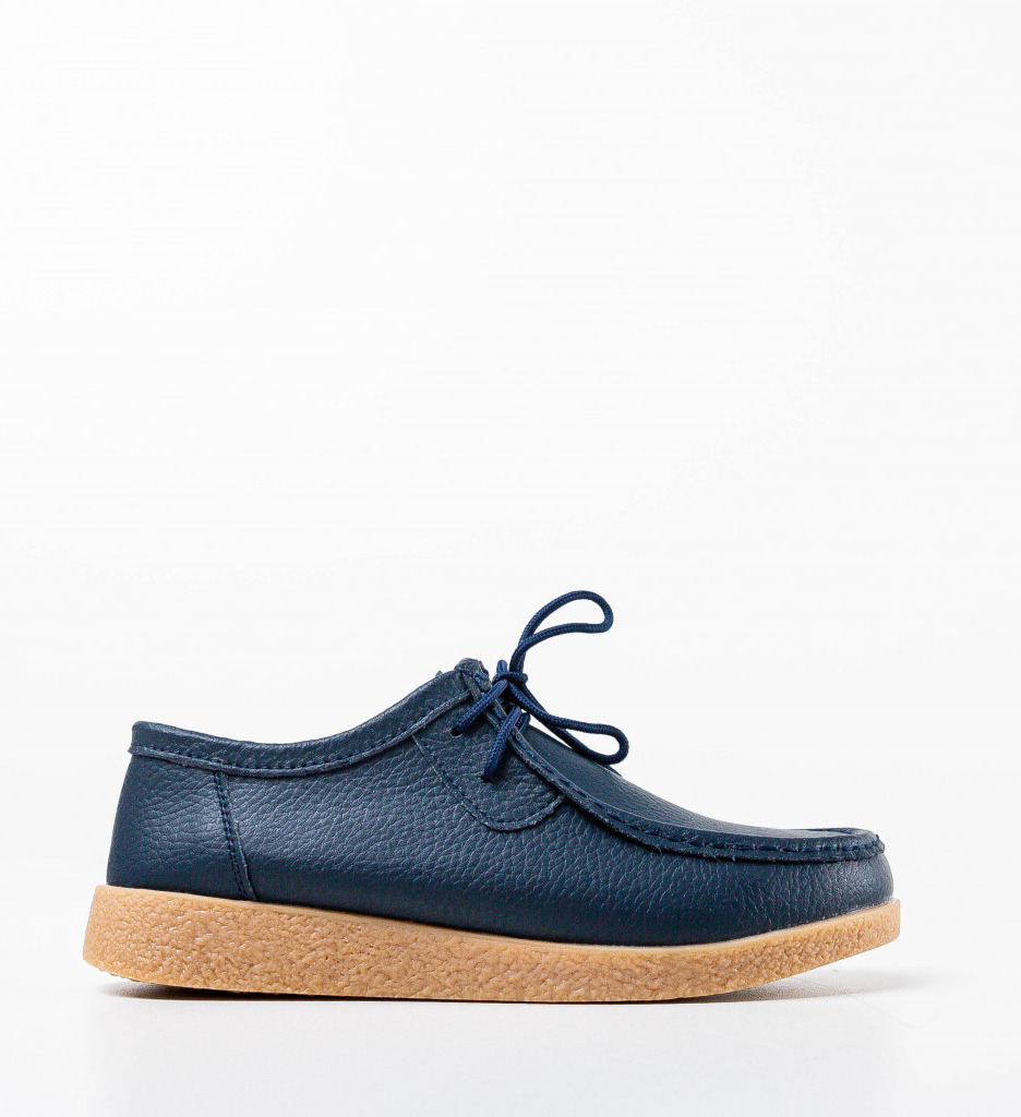 Pantofi Casual Niko Albastri - 3 | YEO