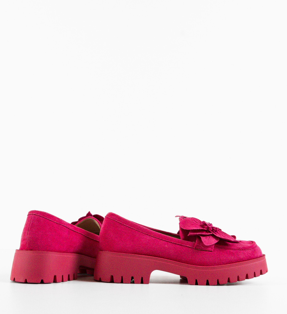 Pantofi Casual Onyeka Fuchsia - 4 | YEO