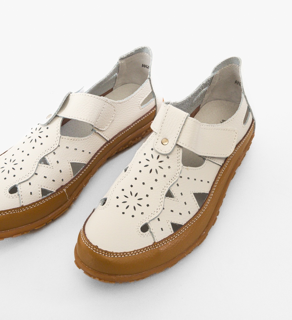 Pantofi Casual Pampy Camel - 2 | YEO