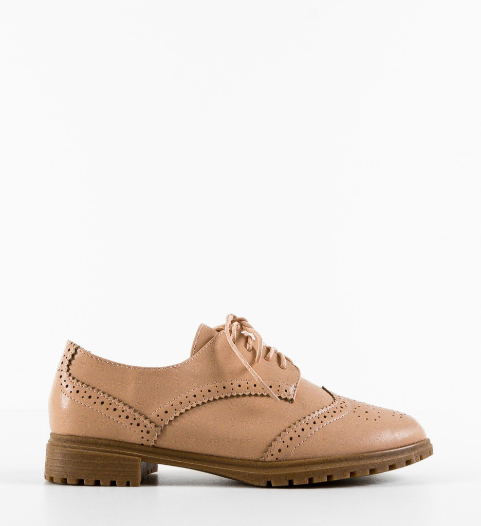 Pantofi Casual Radha Nude - 5 | YEO