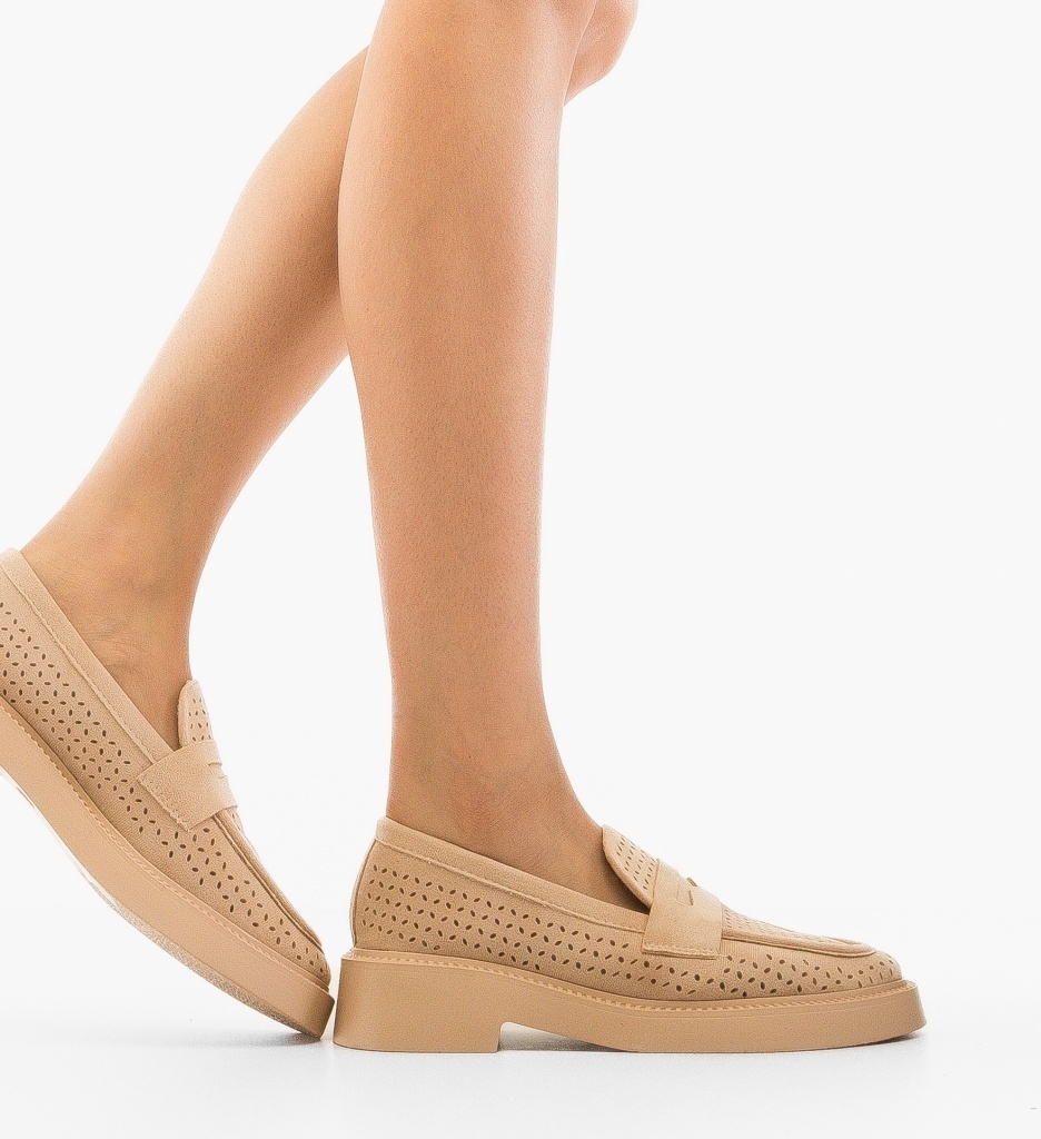 Pantofi Casual Rehid Bej