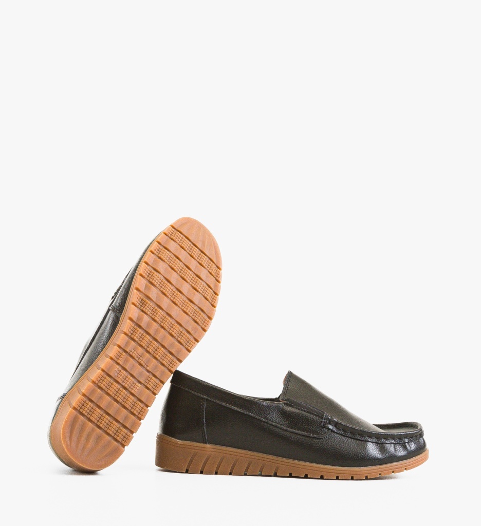 Pantofi Casual Soma Negri - 4 | YEO