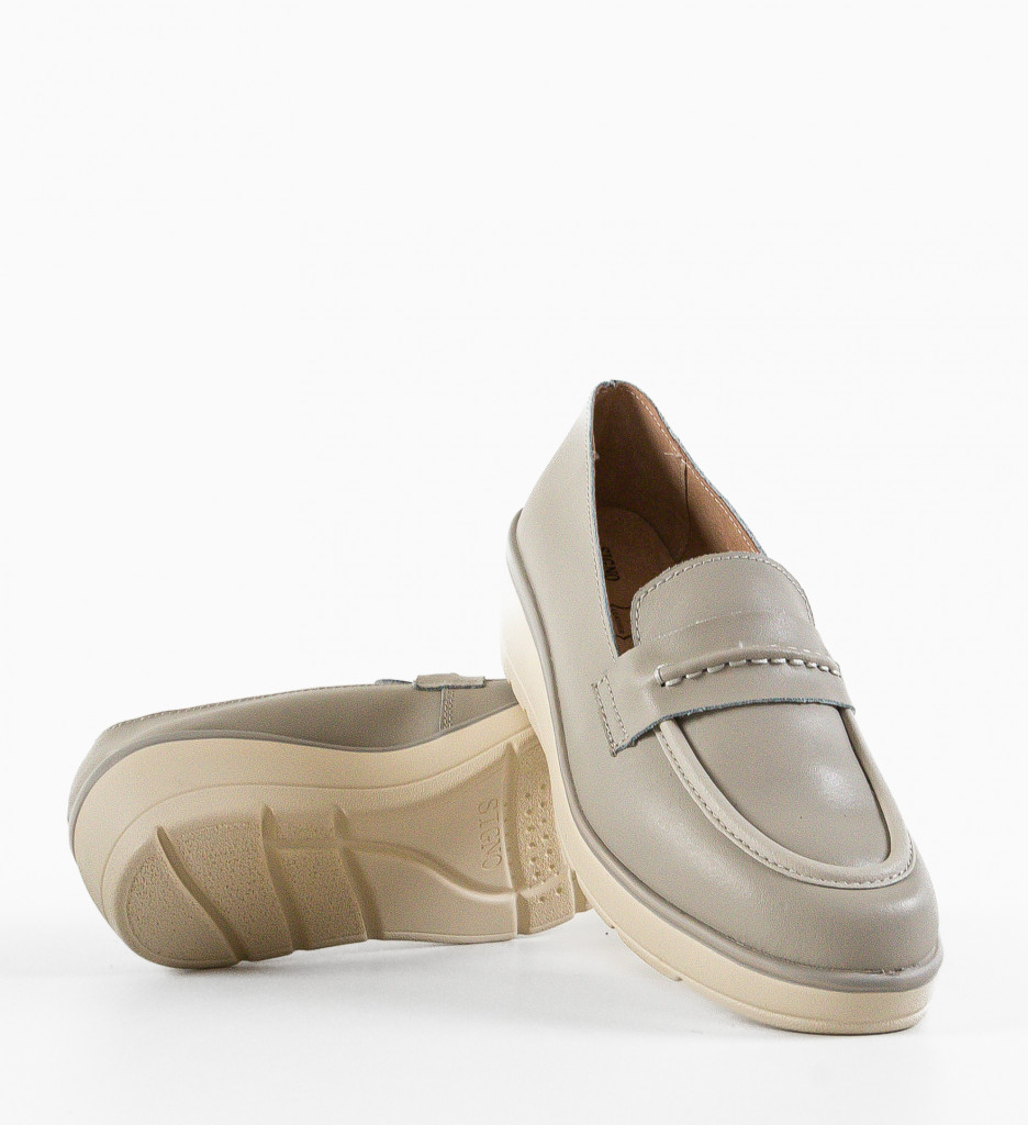 Pantofi Casual Teyana Gri - 5 | YEO